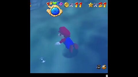 Mario meets a cold watery end