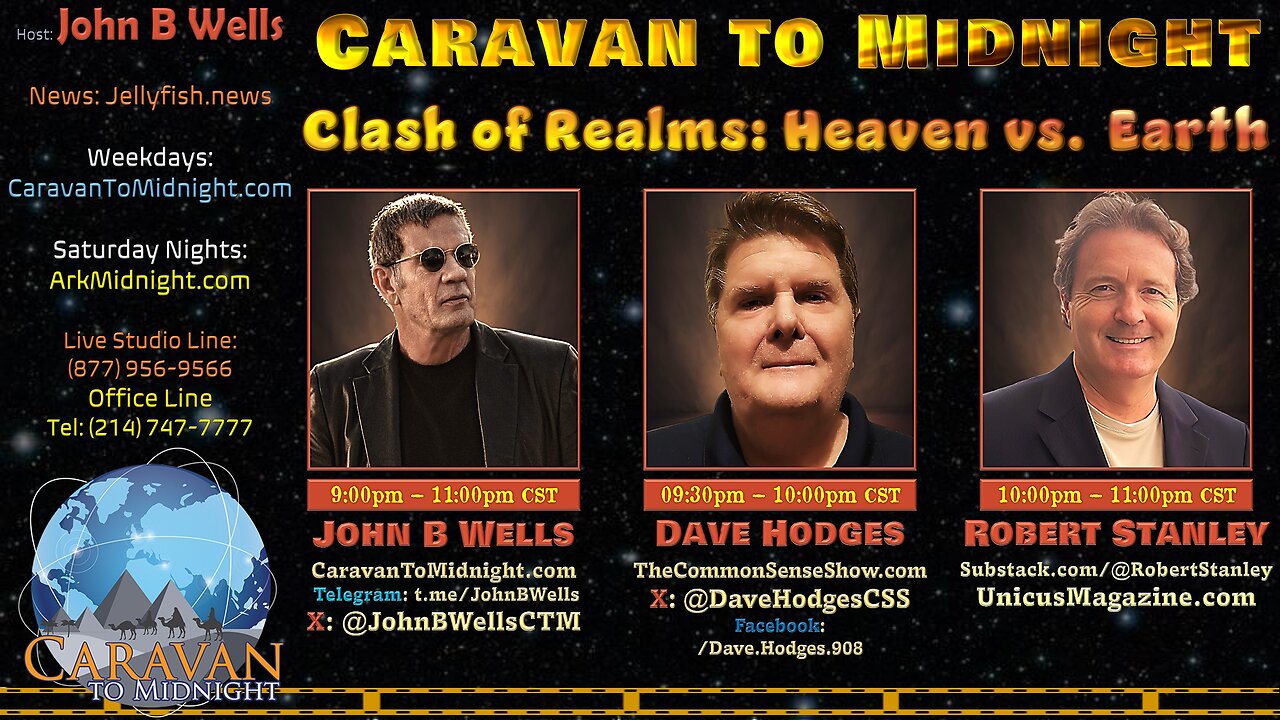 Clash of Realms: Heaven vs. Earth - John B Wells LIVE