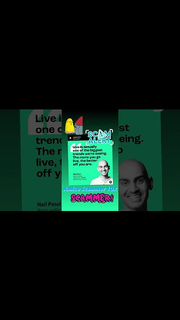 Amico 10x Scammer on IG Now