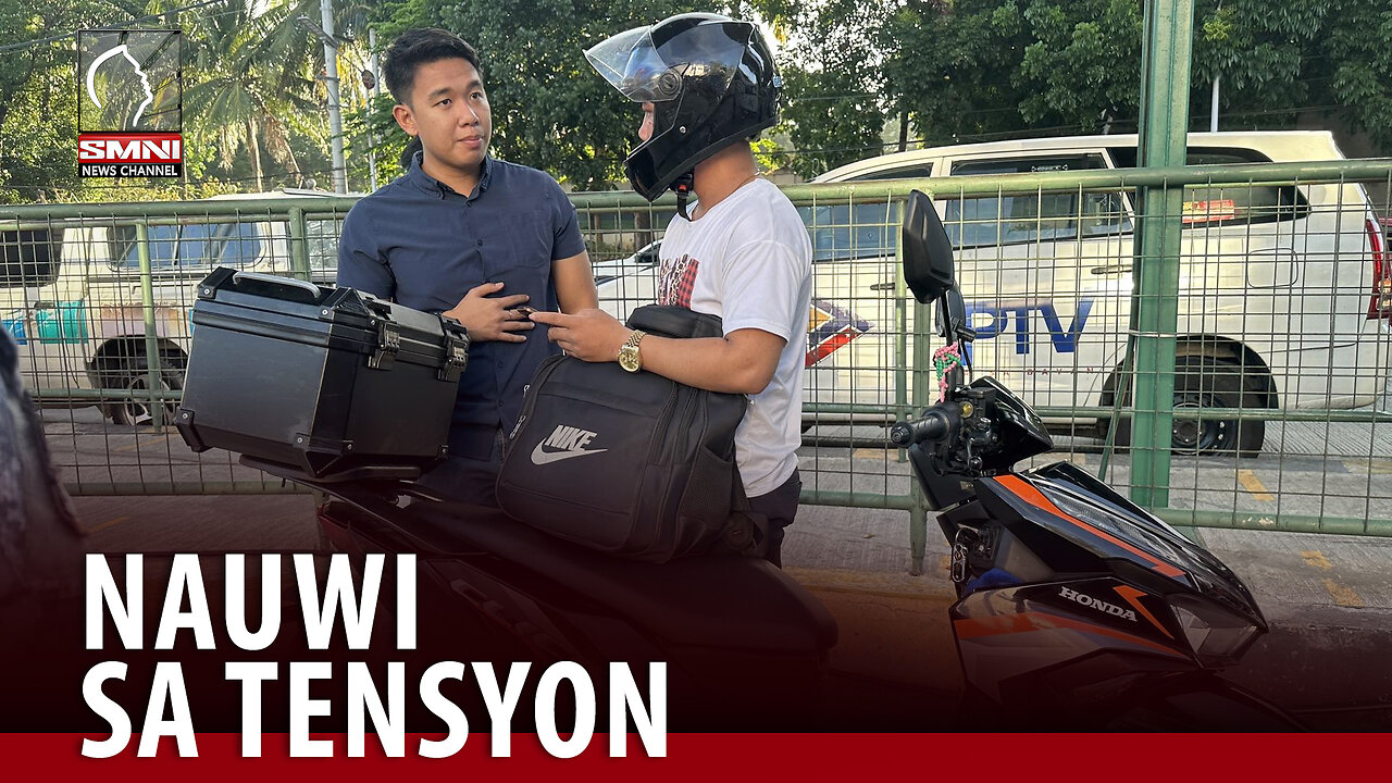 Rider at angkas nito na sinita ng SAICT matapos dumaan sa EDSA bus lane, nanggagalaiti sa galit