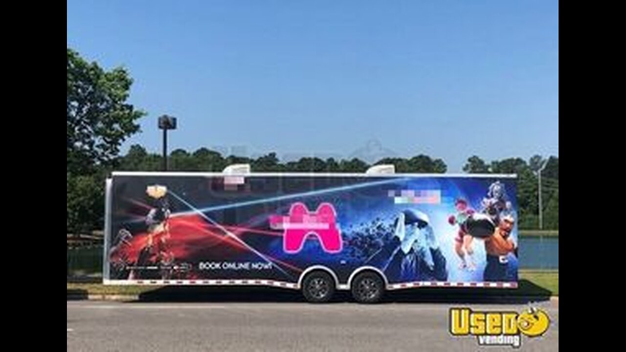 2019 Bravo Star Mobile Video Gaming Trailer | Mobile Gaming Unit for Sale in North Carolina!