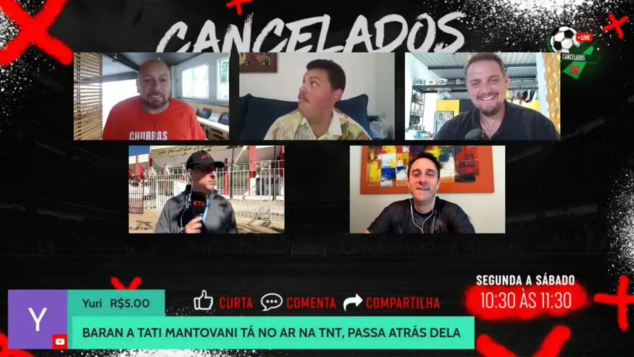 Os Cancelados 03/02/23 - Baran o caseirinho da CBF