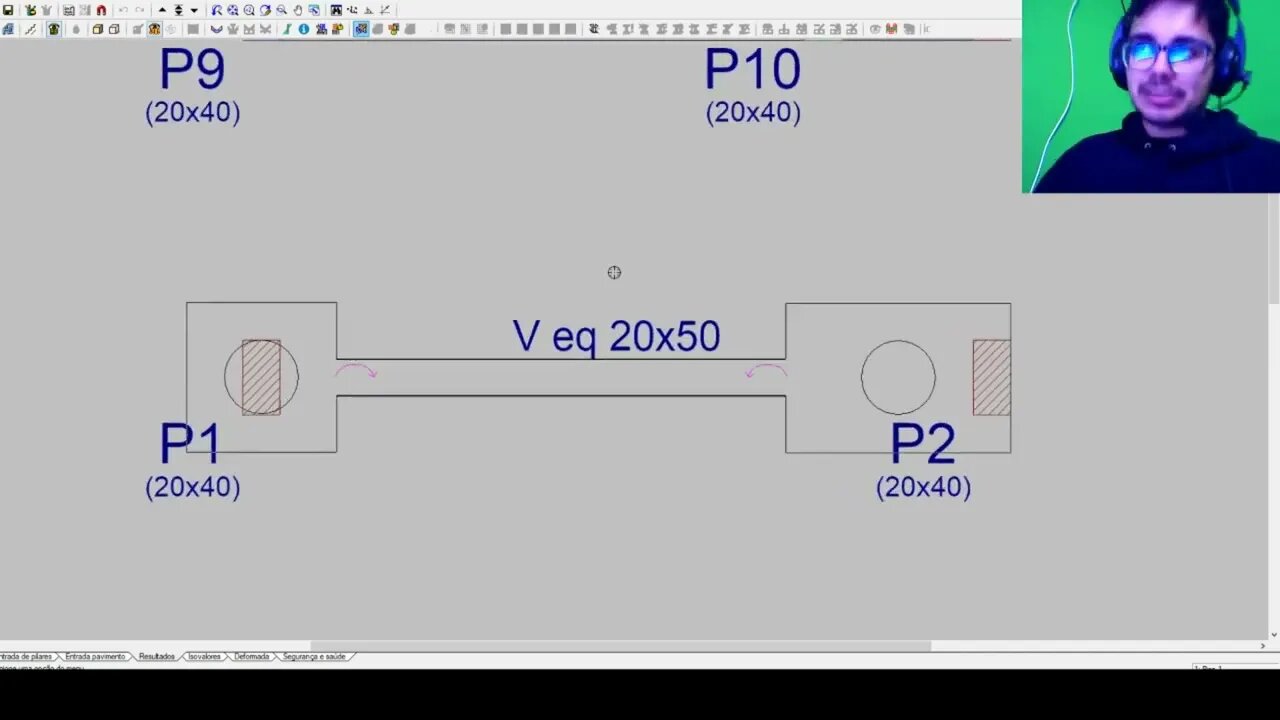 Blocos de estaca na divisa Eng Estrutural