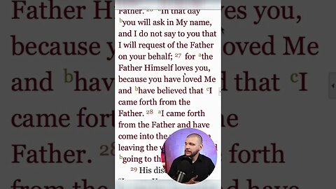I Will No Longer Speak - John 16:25-28