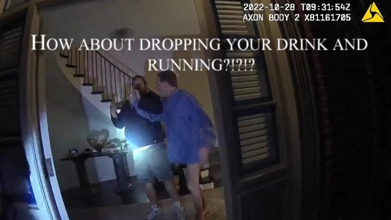 Paul Pelosi Police Body Cam Footage - MSNBC FAIL AGAIN!!!!
