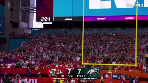 Harrison Butker Doinks superbowl FG