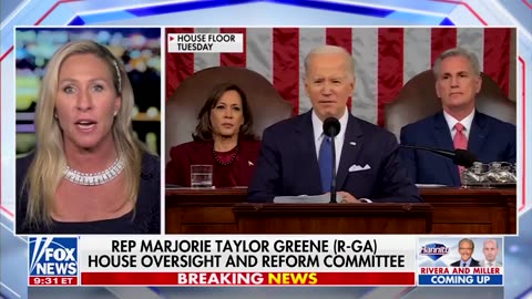 “I won’t apologize for calling him out” Rep. Marjorie Taylor Greene #SOTU
