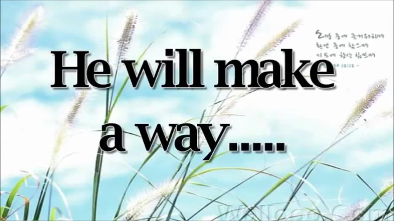 God will make a way