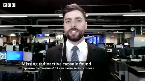 Missing radioactive capsule found in Australia Feb 1, 2023