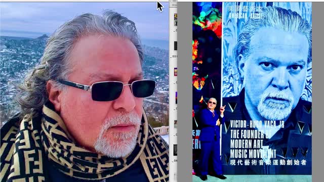 American Refugee Victor Hugo Escapes China Sees USA Fall Apart Thru Looking Glass Near Russia Border
