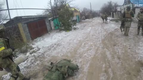 Russians Leave their Dead in the Street in Bakhmut