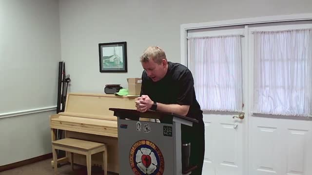 Sunday School - January 29, 2023