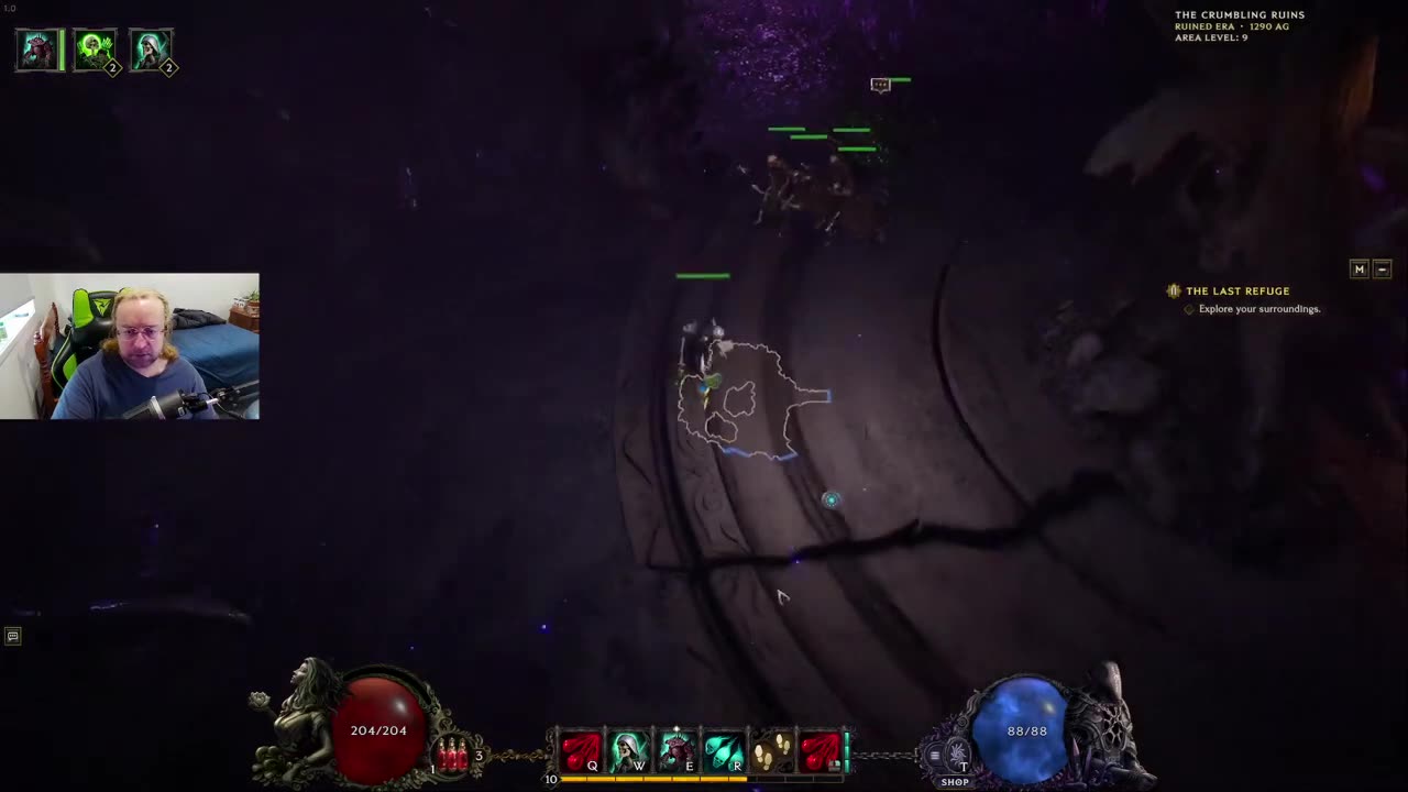 Last Epoch Lets Play HardCore episode 4 Online Necro