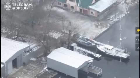 Russians Flee From Ukrainian Drones