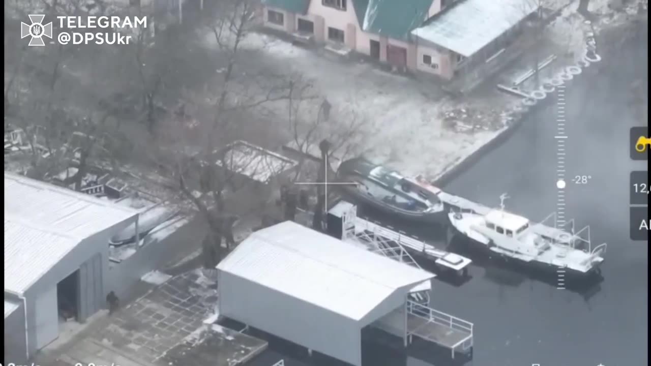 Russians Flee From Ukrainian Drones