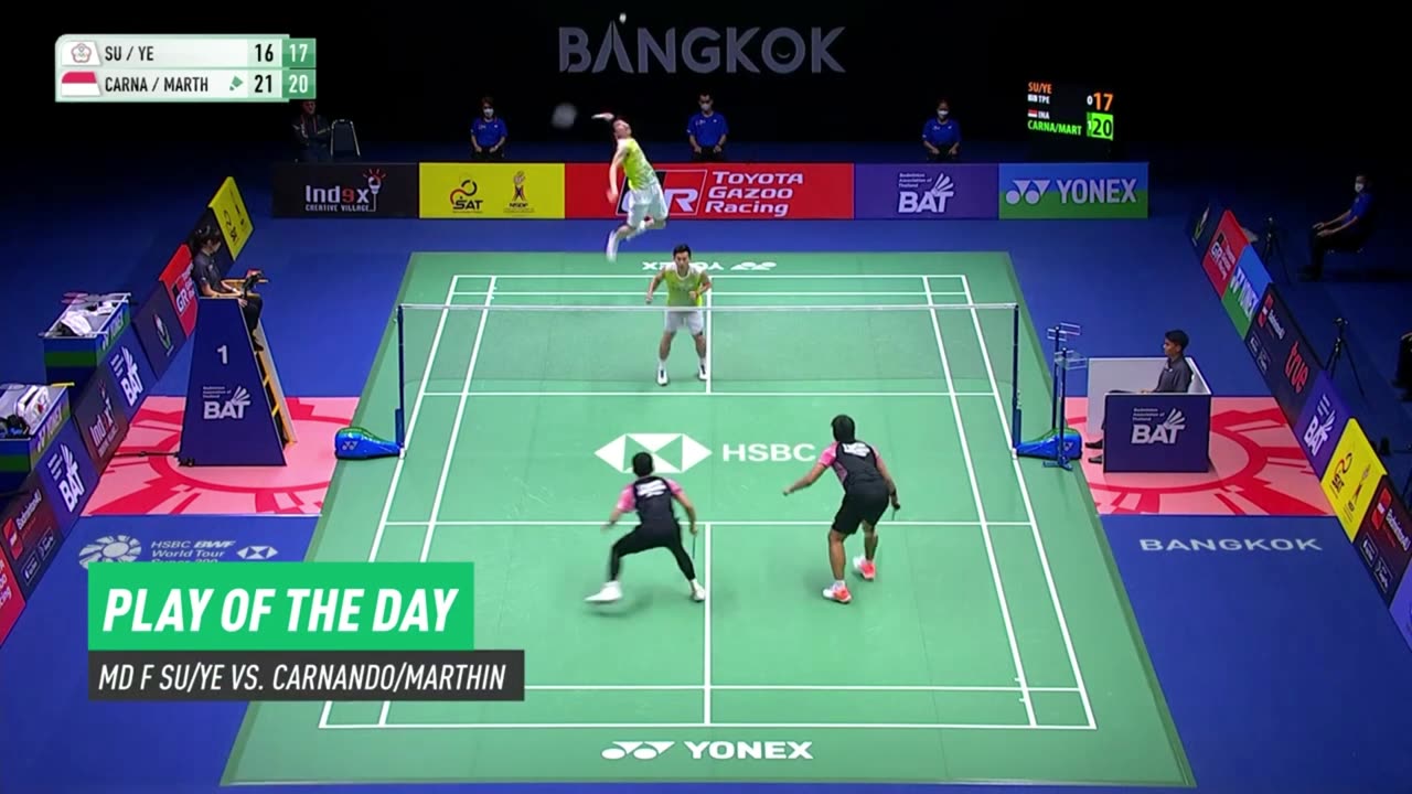 What a great way to win a game, according to the HSBC Play of the Day!