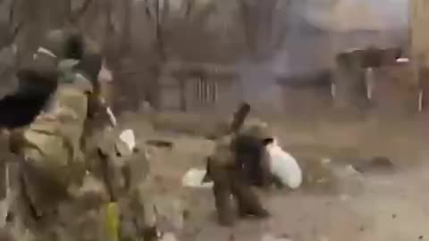 Footage from a Ukrainian Mortar Crew