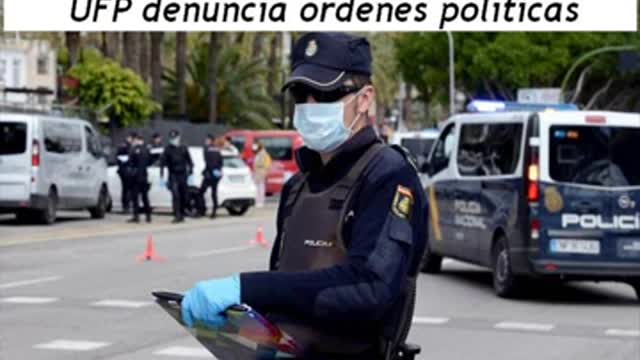 Policía: "Estamos cruzando líneas rojas". Recibe "órdenes de políticos" y Tribunales deben actuar