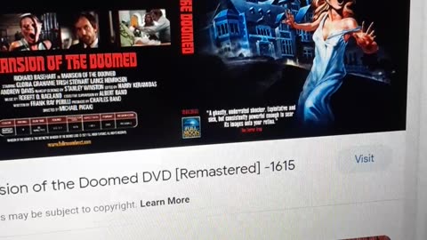 MANSION OF THE DOOMED REVIEW