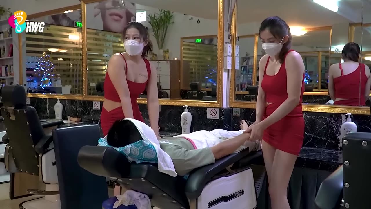 Get massage by angels and it makes me more comfortable than ever