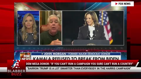 Dem Mega Donor: "If You Can't Run A Campaign You Sure Can't Run A Country"