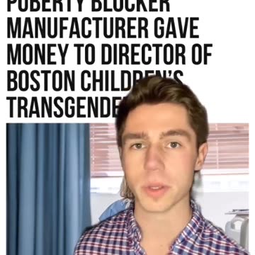 Boston's Children Hospital admits sex change starts at 2