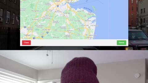 Blind Folded GeoGuessr!