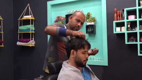 Reiki Master Hot Oil Head Massage Sleep Therapy _ Indian Massage