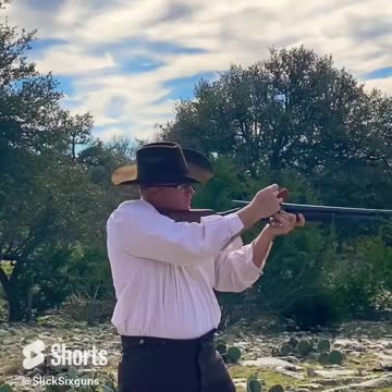 Pump-action Shotgun-Winchester 1897 #shorts #reddeadredemption #rdr2
