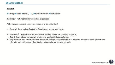 What is EBITDA and how to analyze it?