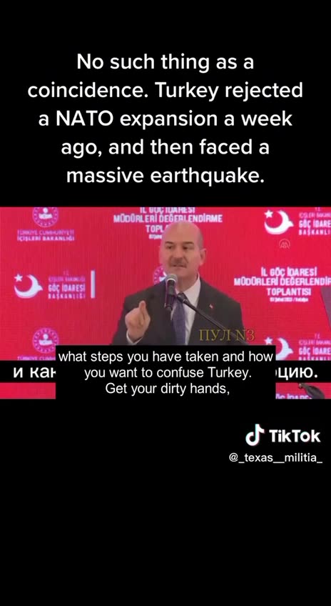 Turkey Knows HAARP created their earthquakes #1