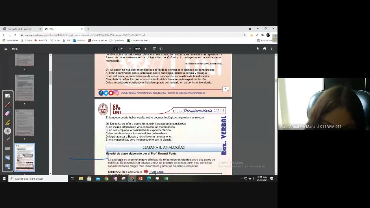 CEPRE UNI 2021 - 2 | SEMANA 02 | HAB. VERBAL