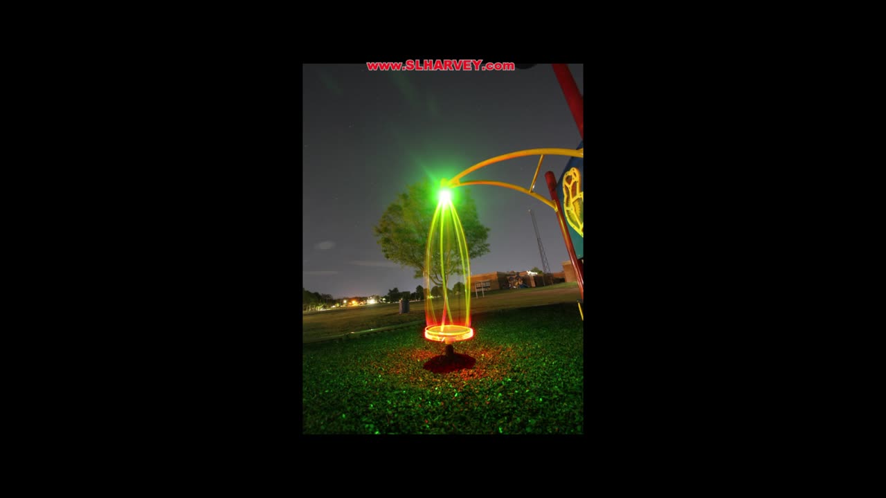 Long Exposures Playground Equipment.