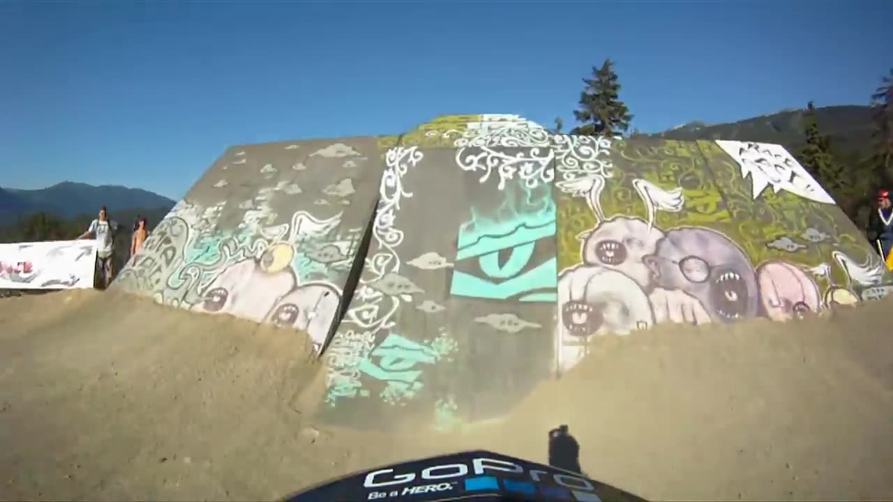 GoPro HD HERO Camera: Crankworx Whistler - Mike Montgomery's Slopestyle Run