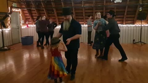 M gets to dance