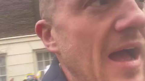 Tommy Robinson with Alex Stein