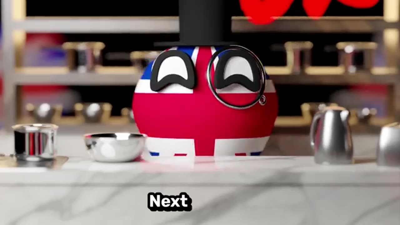 COOKING WITH UK | Countryballs Animation