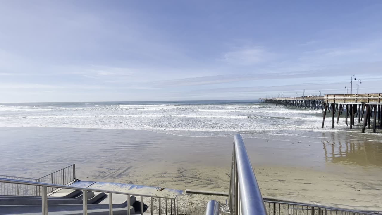 Pismo Beach in February of 2023