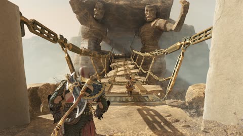 God of War (2018) Kratos and Atreus finally reach Jotunheim