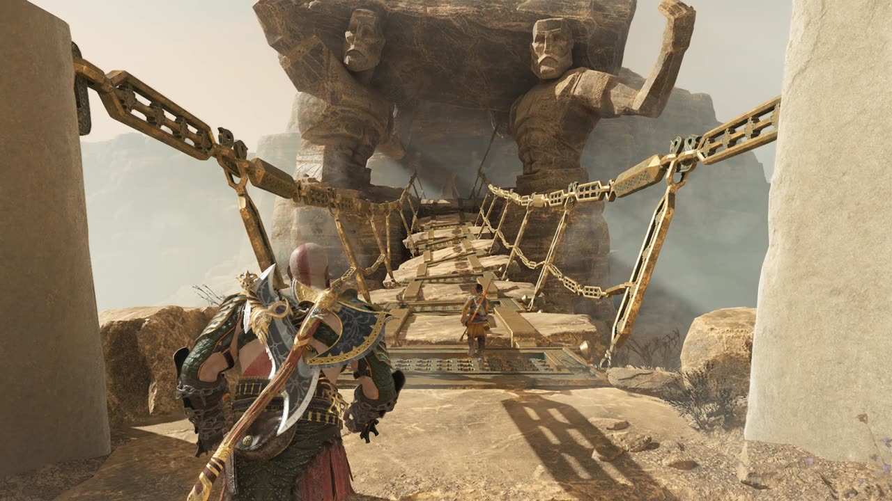 God of War (2018) Kratos and Atreus finally reach Jotunheim