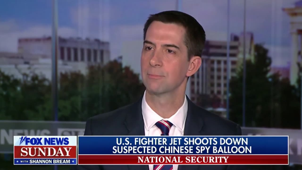 Sen. Tom Cotton on the Chinese spy balloon and TikTok