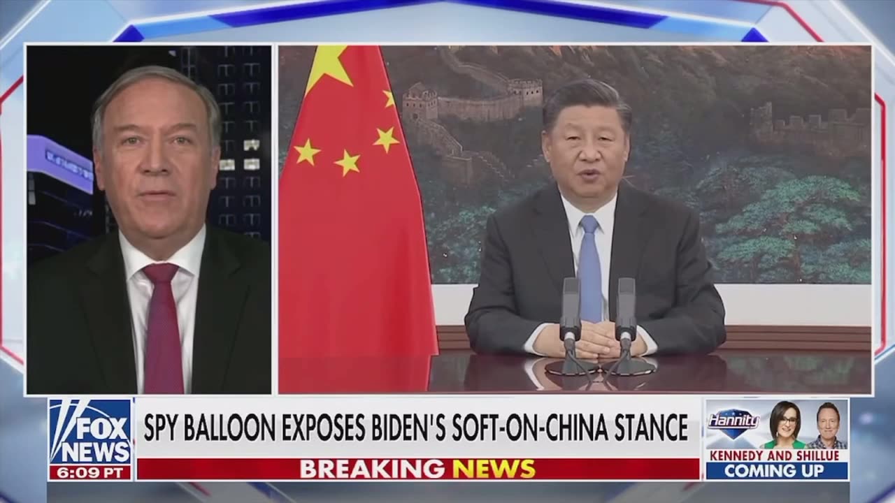 Mike Pompeo: The balloon wouldn’t still be floating if Trump was still in the White House.