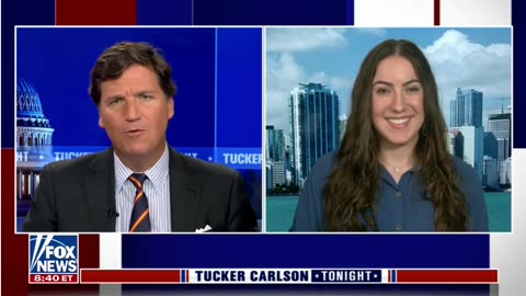 Tucker Carlson: Alexandria Ocasio-Cortez against LibsOfTickTock