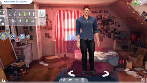 The sims 4 editando Yori Yagame
