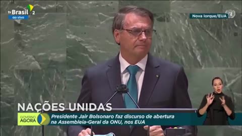 BOLSONARO NA CONFERÊNCIA DA ONU, RELEMBRE!