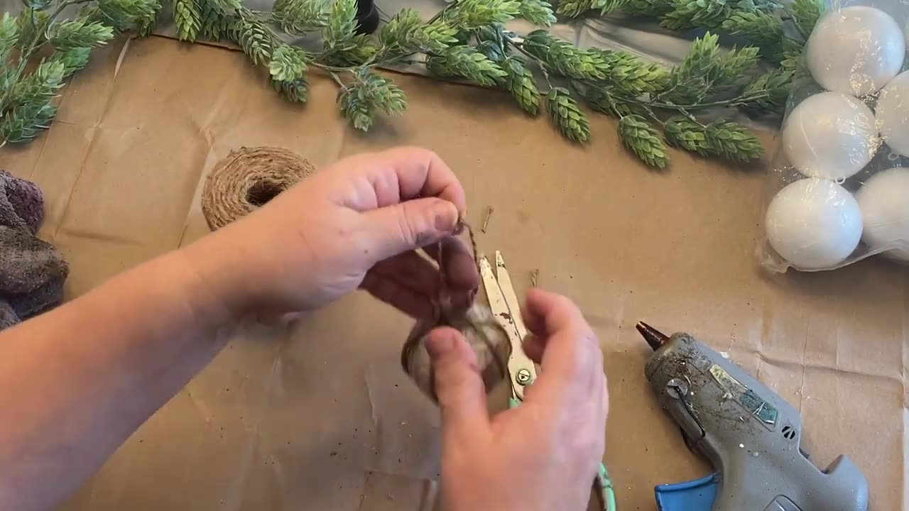 3 DIY Rustic Christmas Ornaments For Your Tree | With DollarTree Supplies