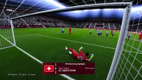 eFootball PES 2021 l The last game Round of 16 FIFA World Cup Quatar 2022 Uruguay v Switzerland