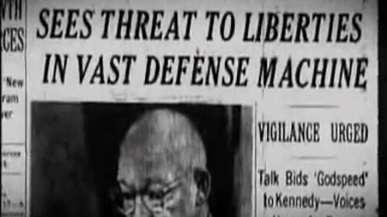 Dwight Eisenhower's 1961 warning about the Military-Industrial Complex.