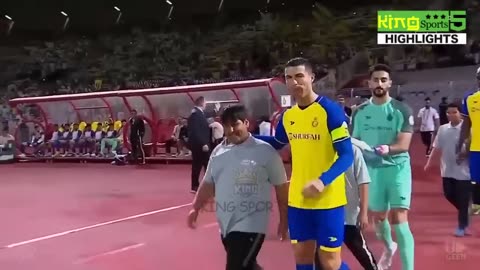 Cristiano Ronaldo all 4 GOALS. For al-nasr