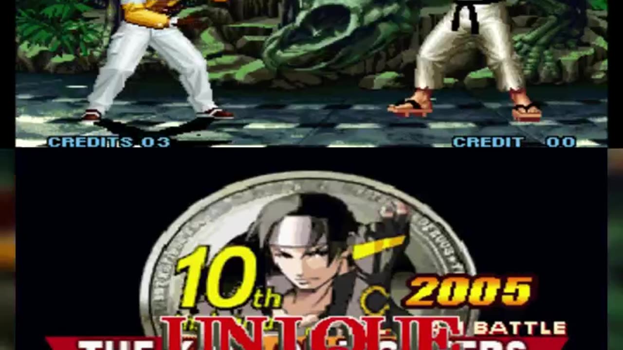 Yashiro vs team Japan🔥(kof 2005 unique)